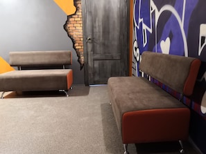 Sala de estar en el lobby