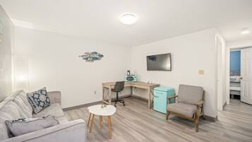 43-inch Smart TV with cable channels