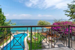 Villa, 4 Bedrooms, Beachfront | Terrace/patio - Villa Benele (Corfu)