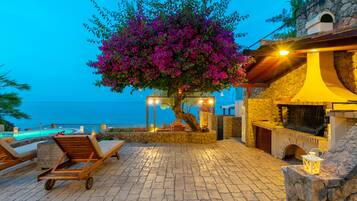 Fassade der Unterkunft