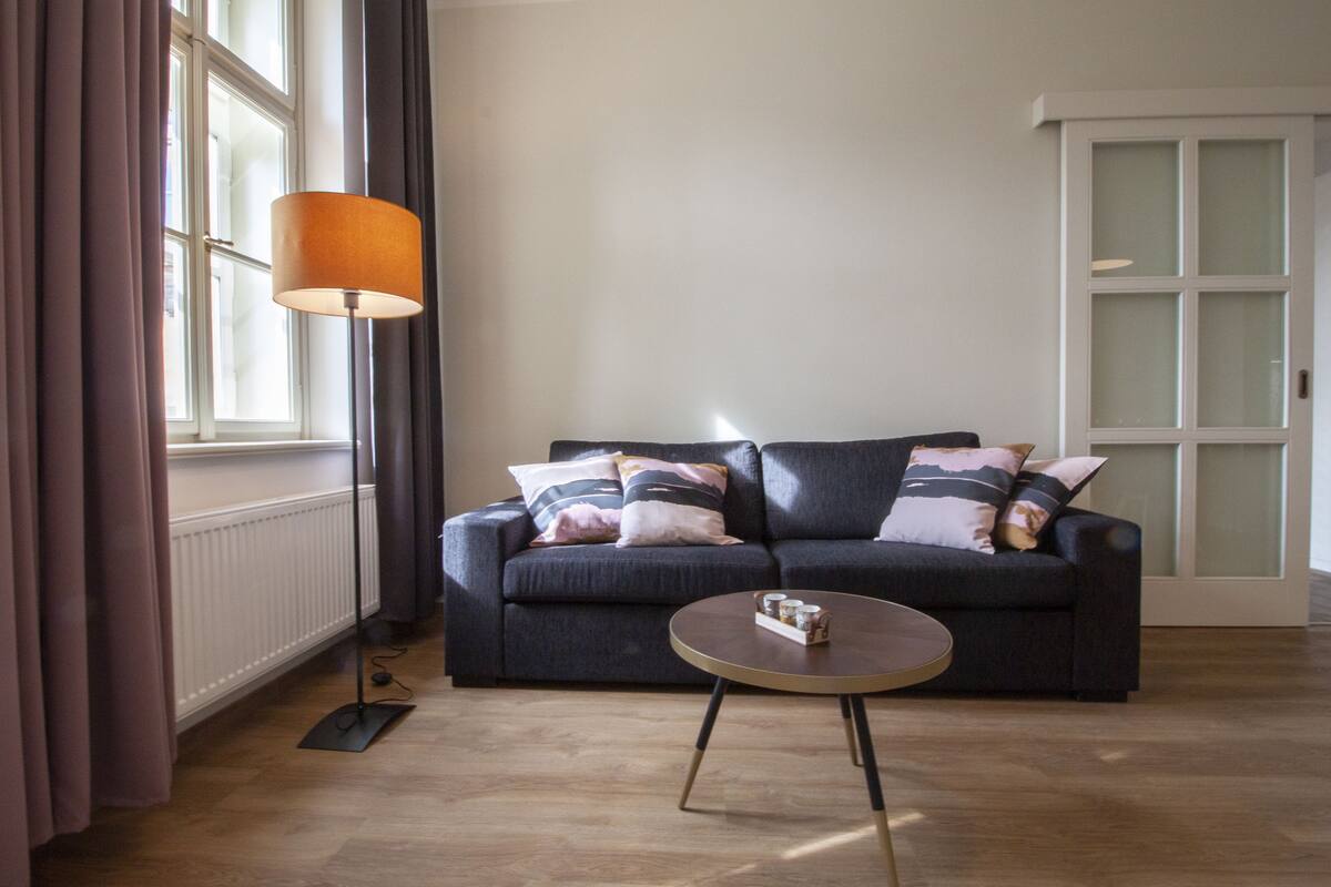Exclusive Apartment | 2 bedrooms, desk, laptop workspace, blackout drapes