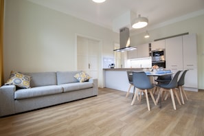 Living area - Wenceslas Square ApartMeet (Prague)