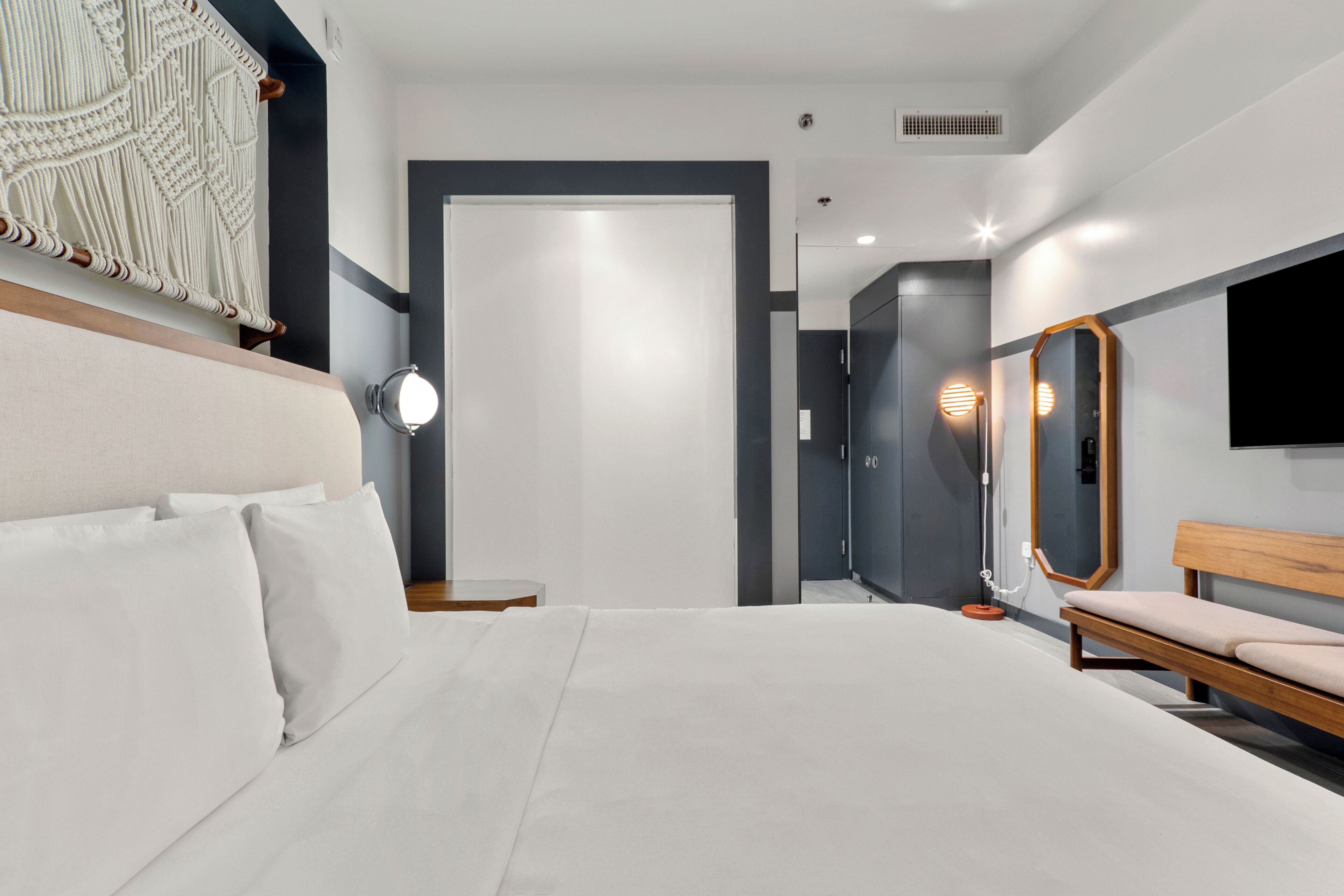 king suite | 1 bedroom, premium bedding, in-room safe, iron/ironing board