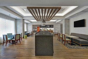 Free daily self-serve breakfast