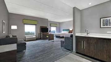 Studio - 2 queensize-sängar - kylskåp och mikrovågsugn (Wet bar) | Minibar
