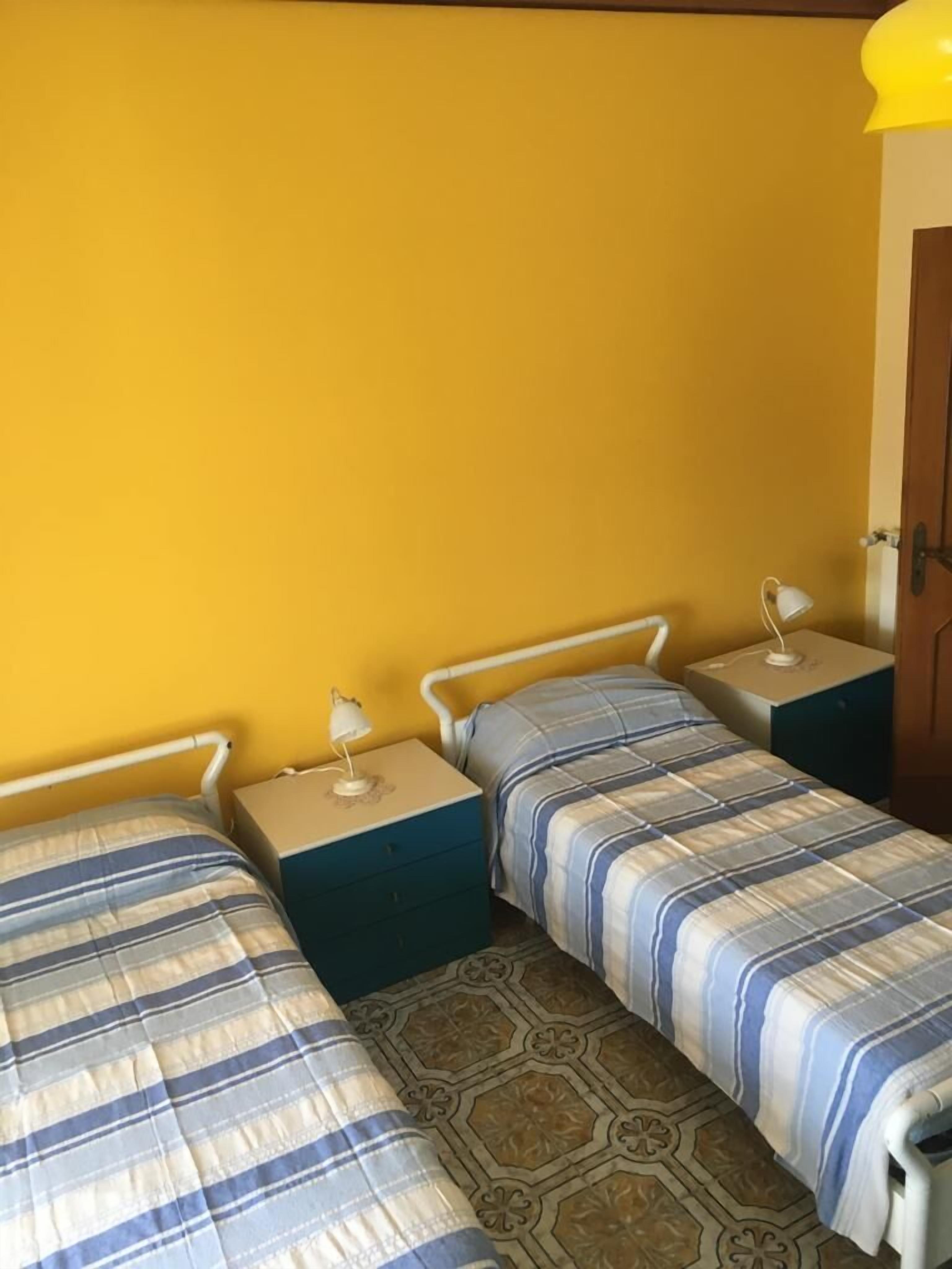 blackout curtains, iron/ironing board, free wifi, bed sheets