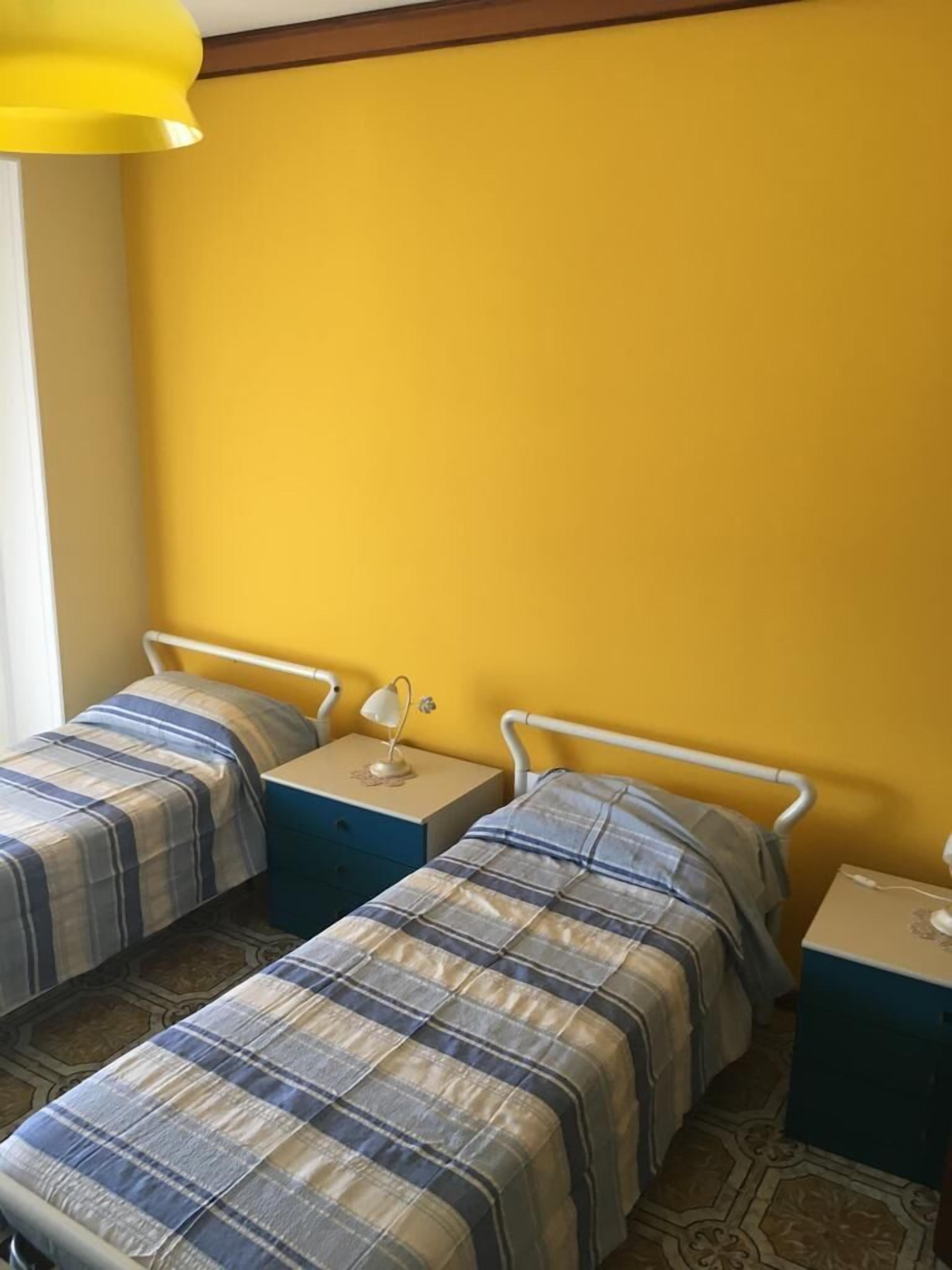 blackout curtains, iron/ironing board, free wifi, bed sheets