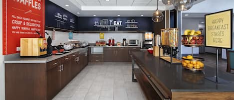 Petit déjeuner buffet compris tous les jours