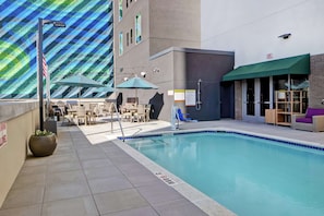 Seasonal outdoor pool