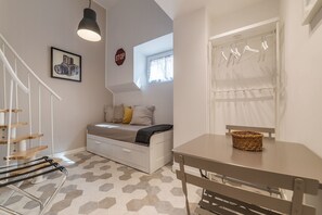 Duplex - 1 sovrum | 1 sovrum, strykjärn/strykbräda, gratis wi-fi och sängkläder