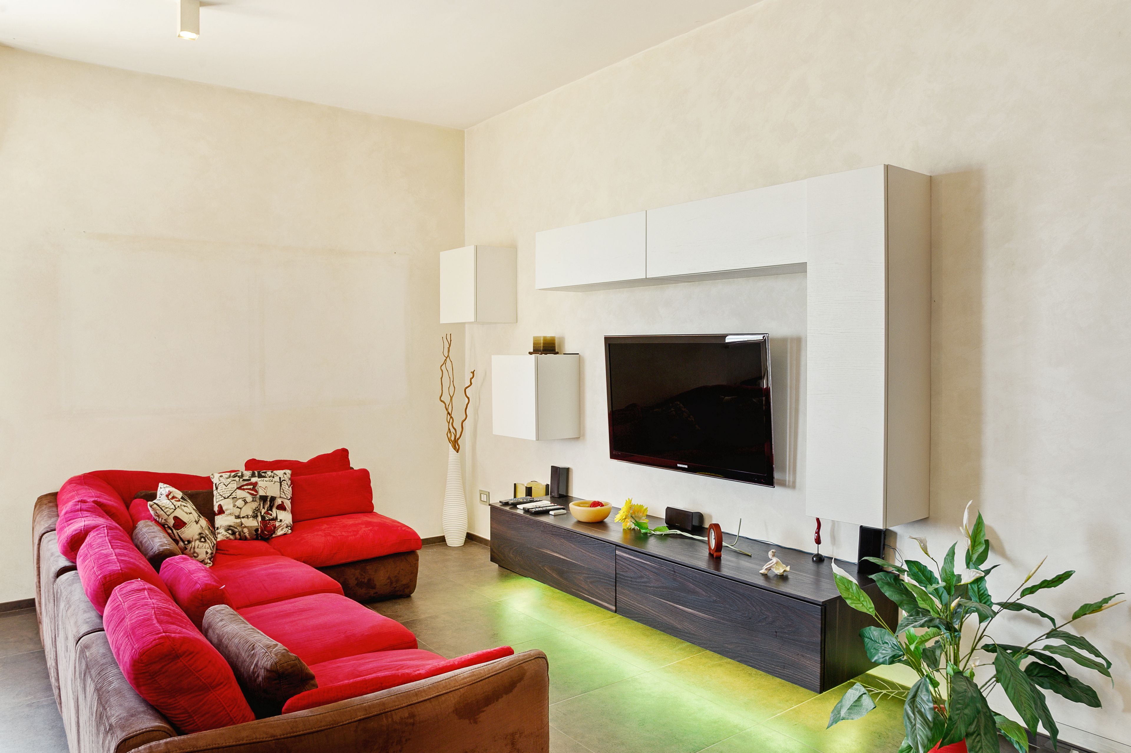 Appartement, 2 chambres | Coin séjour | Télévision à écran plat