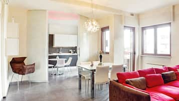 Apartment, 2 Bedrooms | Living area | Flat-screen TV