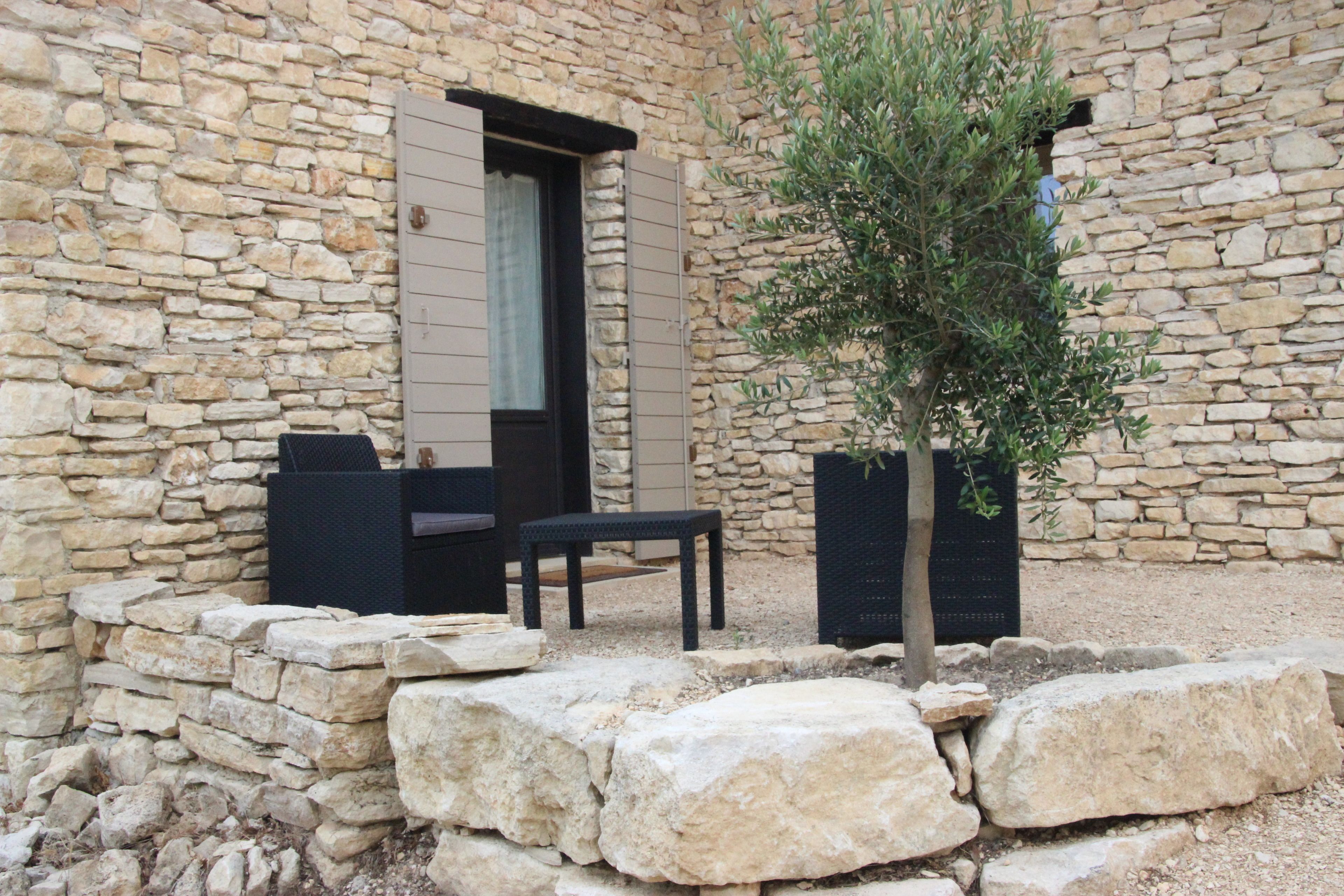 Deluxe Double Room (Fleur de Vervaine) | Terrace/patio