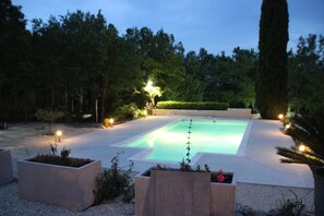 Seasonal outdoor pool - Hameau Fleur de Pierres B&B (Murs)