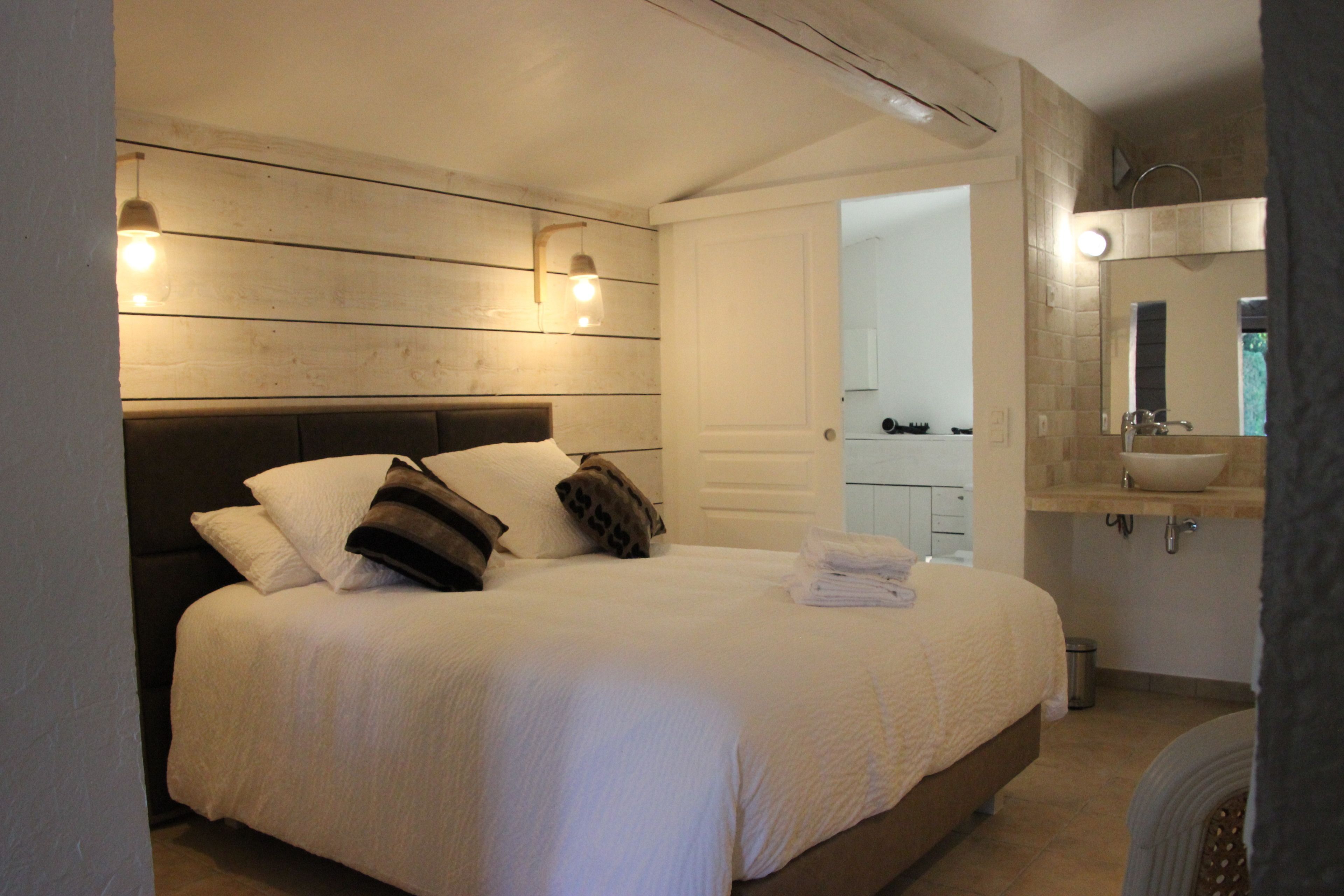 Phòng Suite (Fleur d'Amandier) | Phòng cách âm, truy cập Internet không dây miễn phí, bộ trải giường 