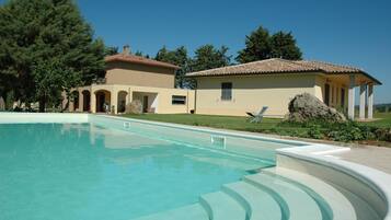 Piscina externa sazonal