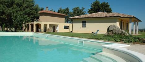 Seasonal outdoor pool