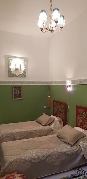 Family House, 2 Bedrooms | 2 bedrooms, soundproofing, iron/ironing board, free cribs/infant beds - Akram Guest House (Azrou)