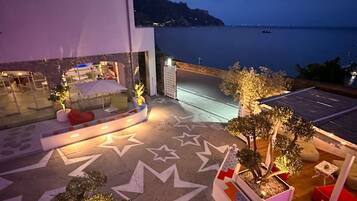 Front of property - evening/night