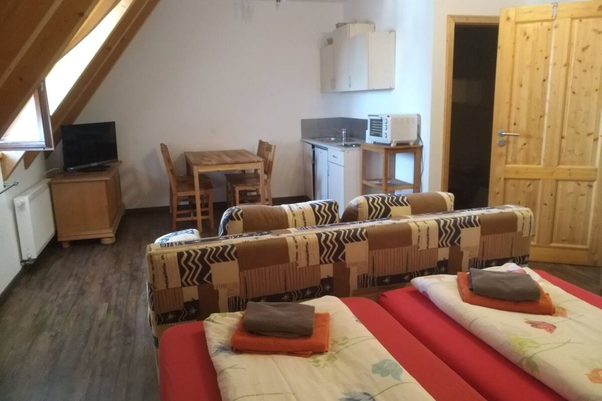 Suite, privat bad (Familienzimmer Nr. 8)