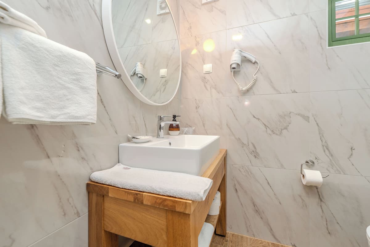 comfort room birds | bathroom | shower, rainfall showerhead, free toiletries, hair dryer