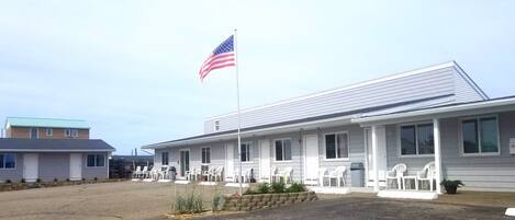 Fassade der Unterkunft