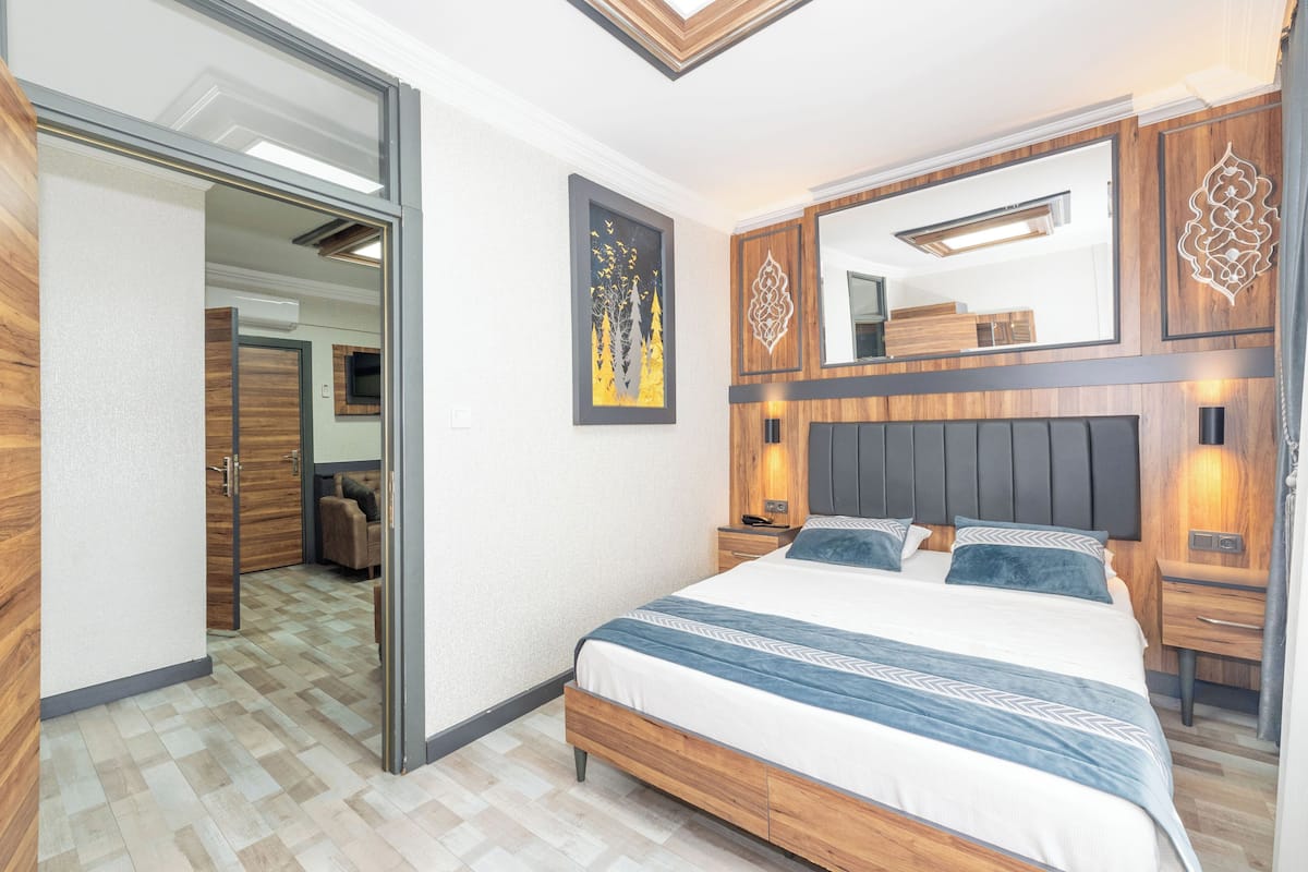 Phòng Suite dành cho gia đình, 1 phòng ngủ | 1 phòng ngủ, bộ trải giường bằng vải cotton Ai Cập