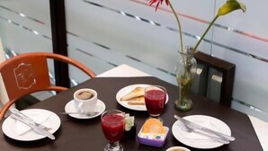 Frokostbuffé er inkludert hver dag