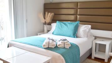 Comfort Room | Individually decorated, individually furnished, desk, laptop workspace