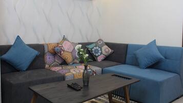 City Apartment | Living area | Smart TV