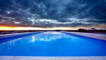 Seasonal outdoor pool