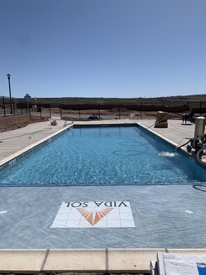 Beheizter Pool