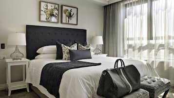 Luxury-Apartment, 1 Schlafzimmer | 1 Schlafzimmer, Zimmersafe, Verdunkelungsvorhänge, Bügeleisen/Bügelbrett