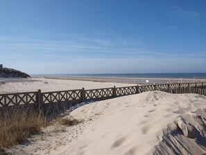 On the beach - The feet in water ! (Berck)