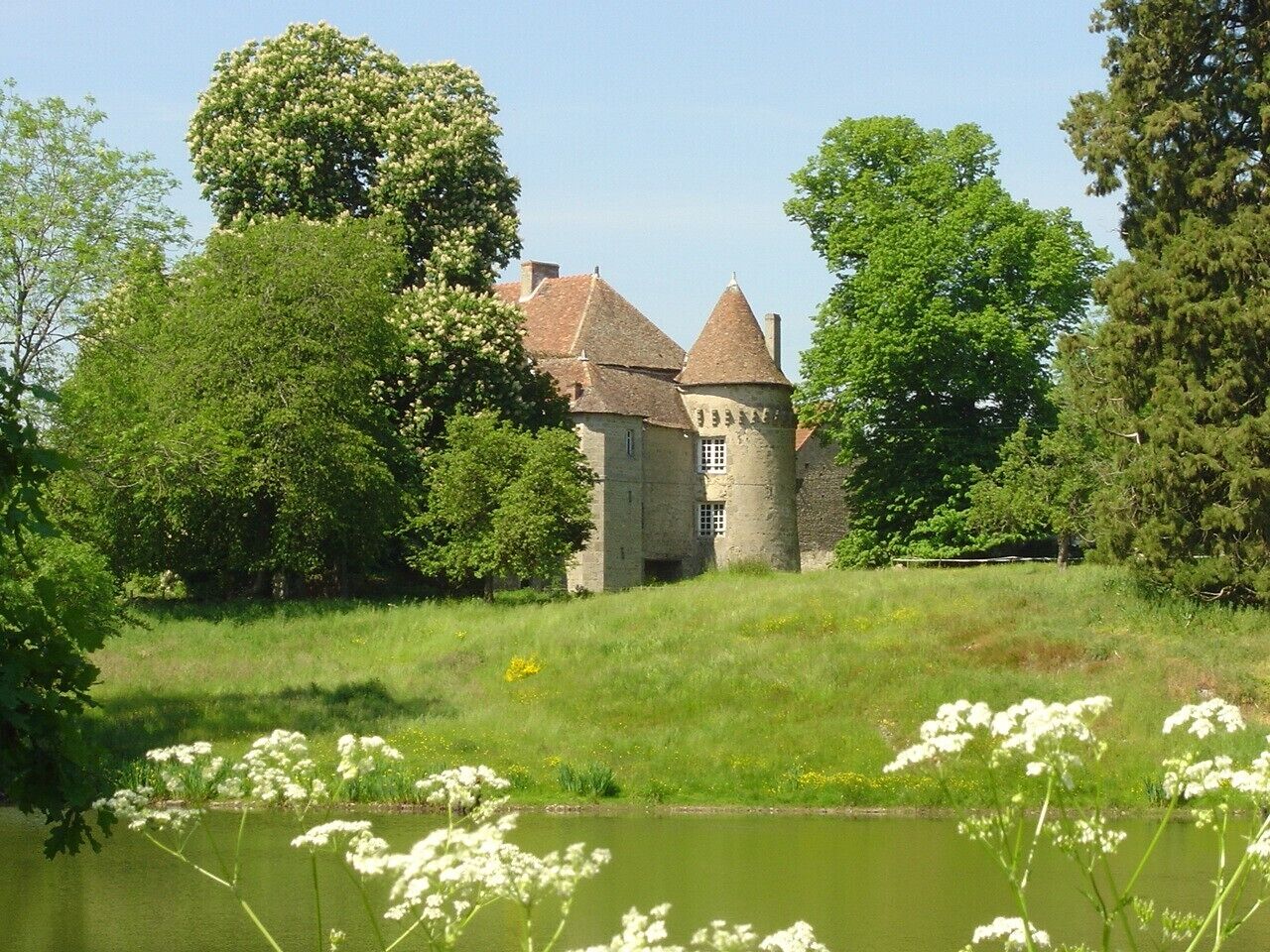 View of the tower of the fifteen century