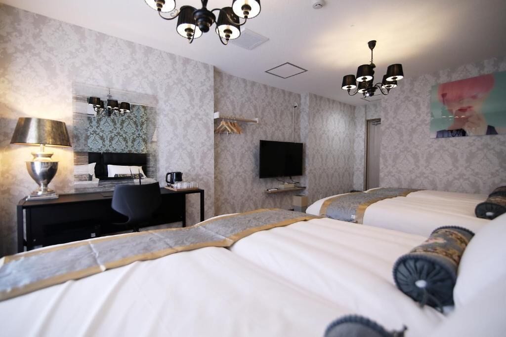 Room, Multiple Beds (GS201) | Free WiFi, bed sheets