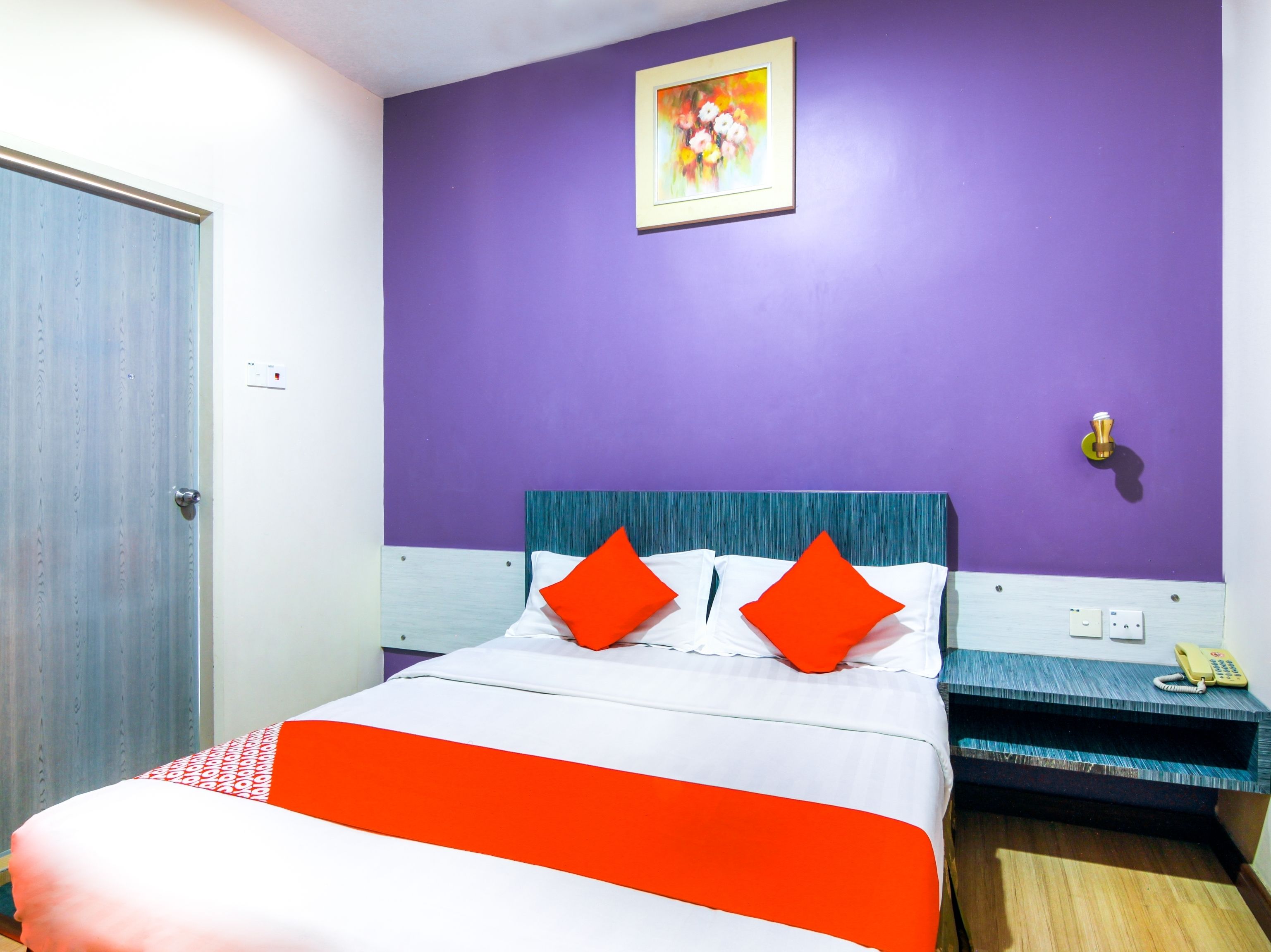 deluxe double room, 1 queen bed | desk, free wifi, bed sheets