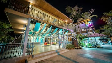 Front of property – evening/night