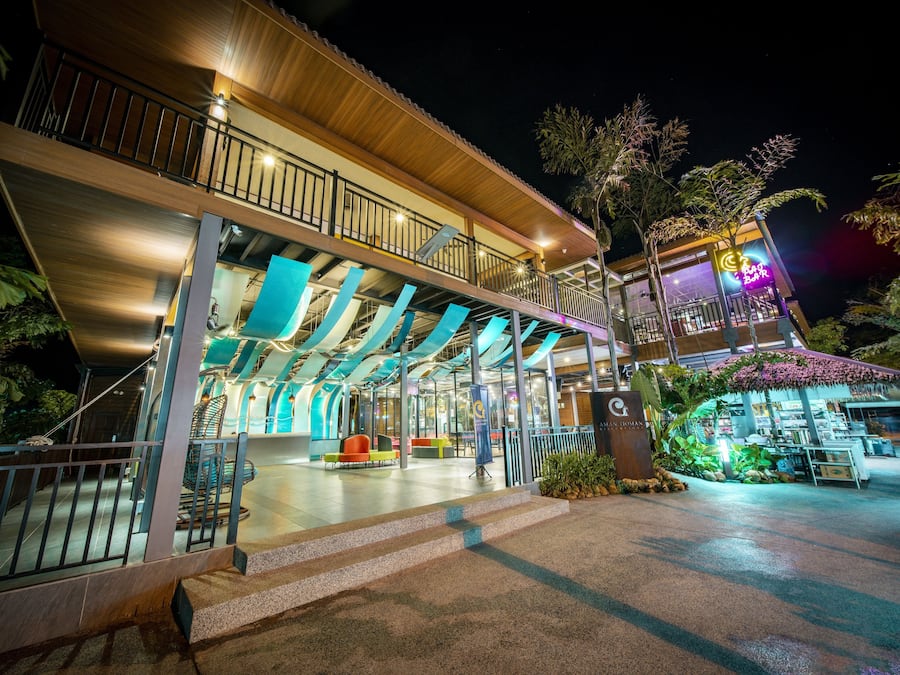 Front of property - evening/night