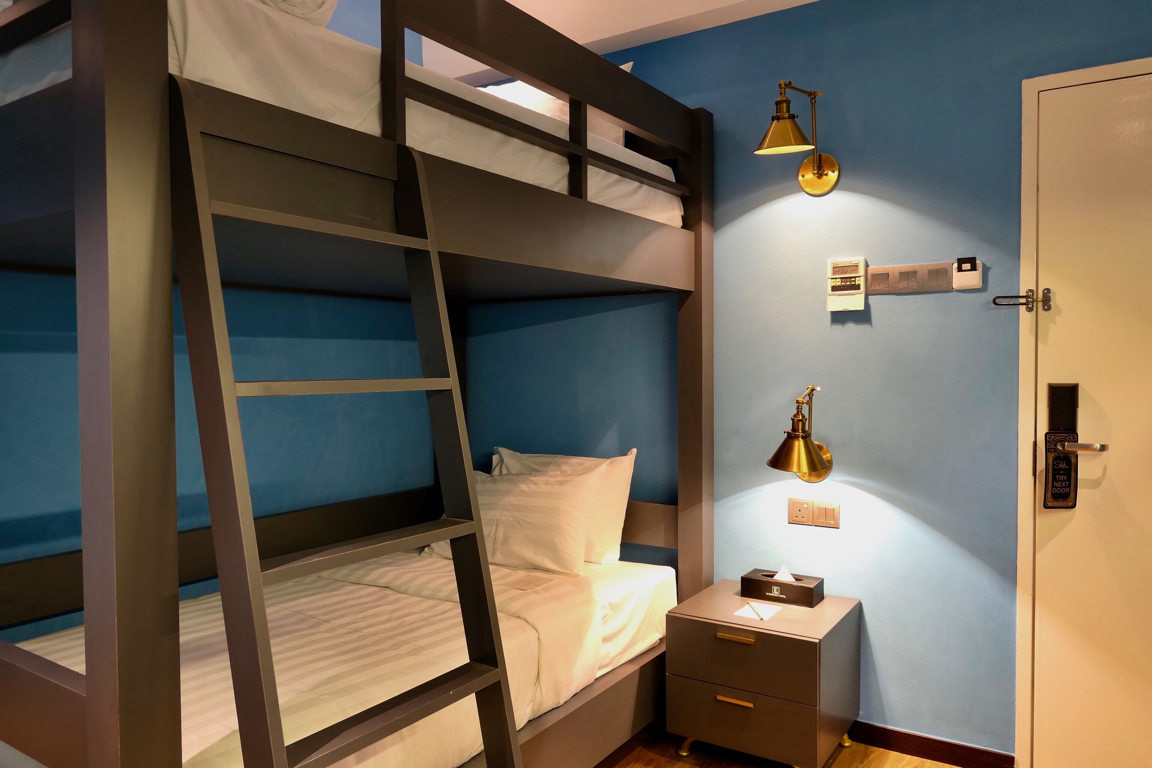 attaché room | in-room safe, desk, laptop workspace, iron/ironing board