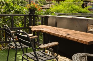 Terrace/patio - Nature Boutique Hotel at Chiangmai - Hostel (Chiang Mai)