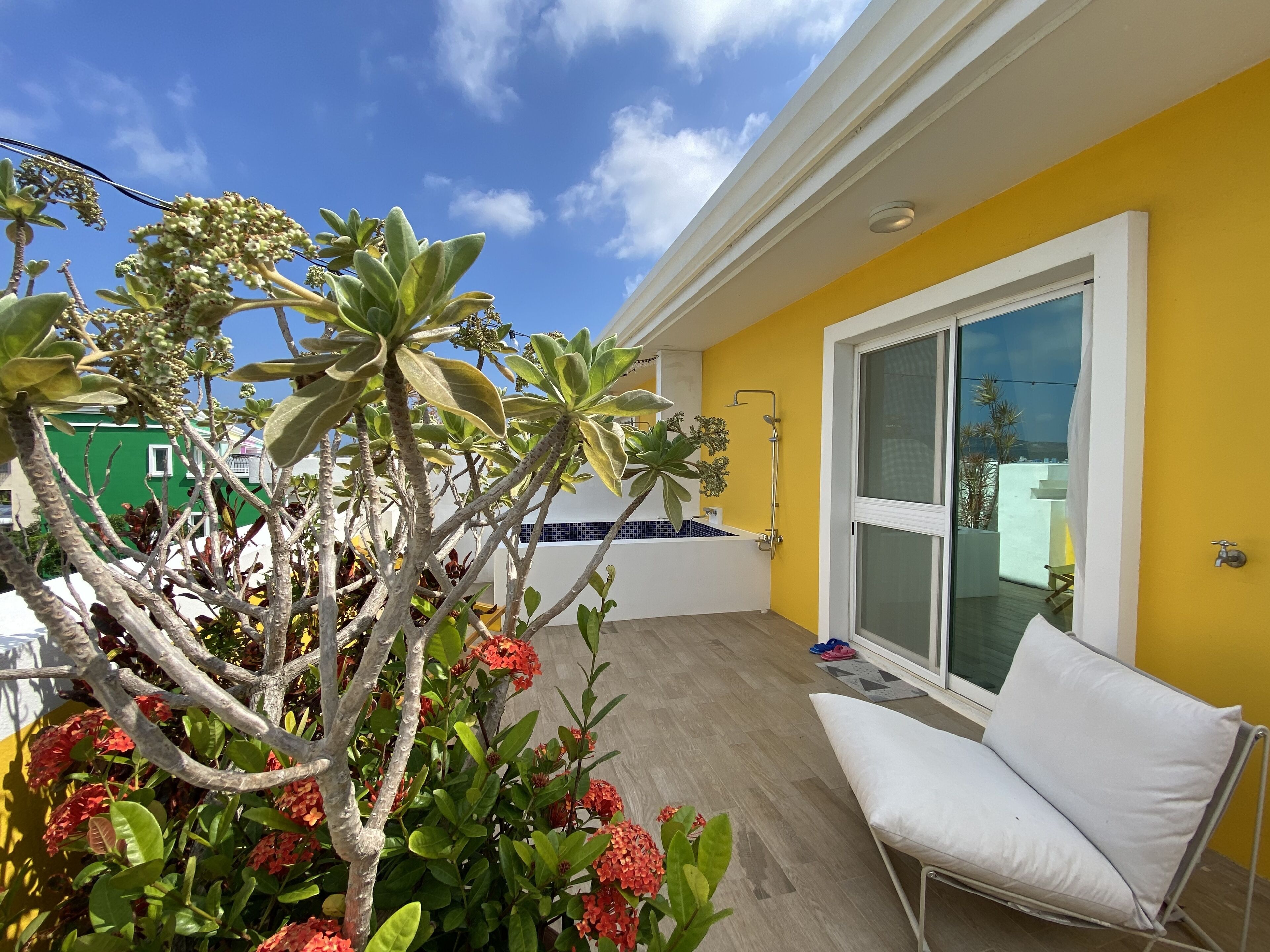 Quarto casal | Terraço/pátio