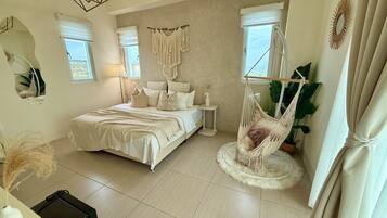 Double Room | Premium bedding, blackout drapes, soundproofing, free WiFi