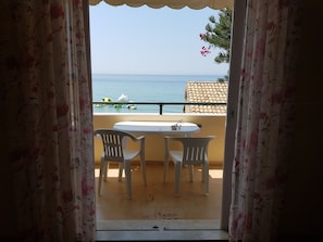Alloggio su due livelli, 2 camere da letto, vista mare | Vista spiaggia/mare