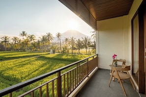 Phòng Deluxe, ban công (with Rice Field View) | Quang cảnh ban công