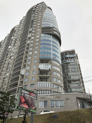 Fassade der Unterkunft