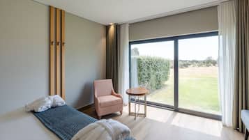 Minibar, caja de seguridad en la habitación y sistema de insonorización