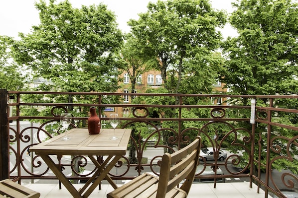 Familienapartment | Balkon