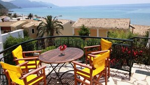 Apartment, 2 Bedrooms, Sea View | Terrace/patio - Corfu Island Apartment 129 (Corfu)