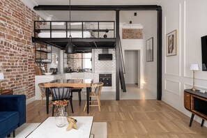 Suite Studio Confort | Coin séjour